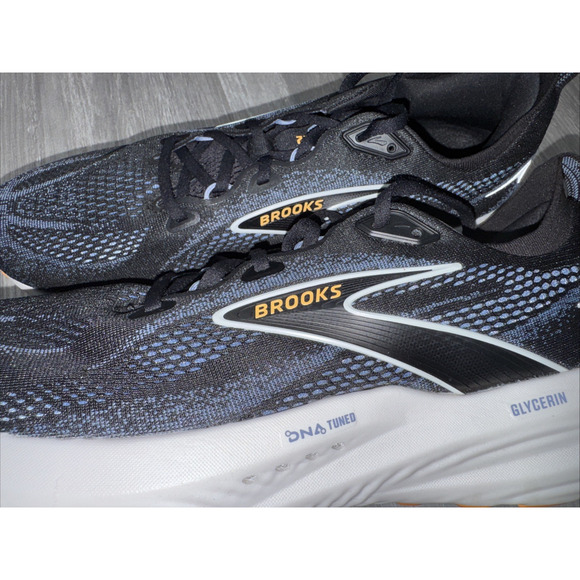 Brooks Mens Glycerin 22 Black Country Blue size 11.5 EUC main image 7